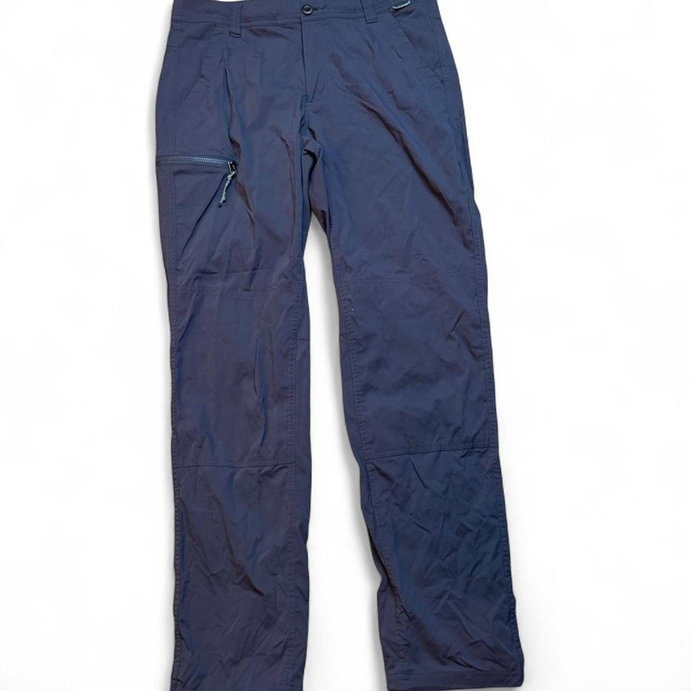 REI Co-op Trailmade Pants Womens 6 Blue Light Stretch Hiking Travel Tech